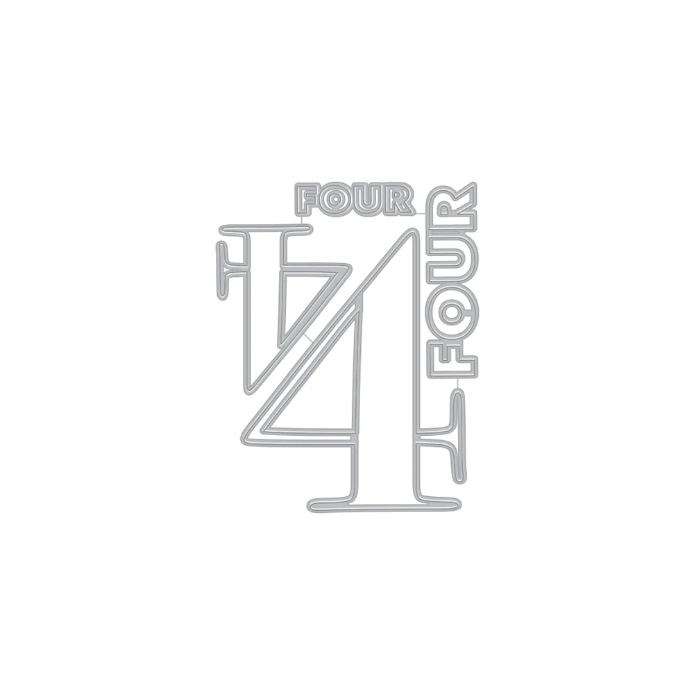 Number Four - Fancy Die 