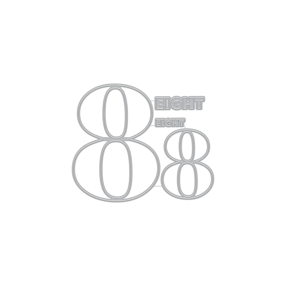 Number Eight - Fancy Die 