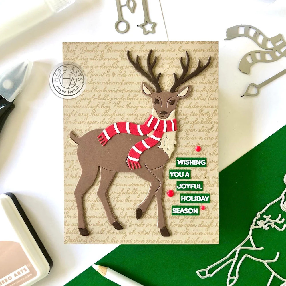 Holiday Reindeer - Christmas Fancy Die