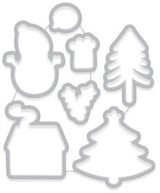 Holiday Cheer Frame Cuts Die