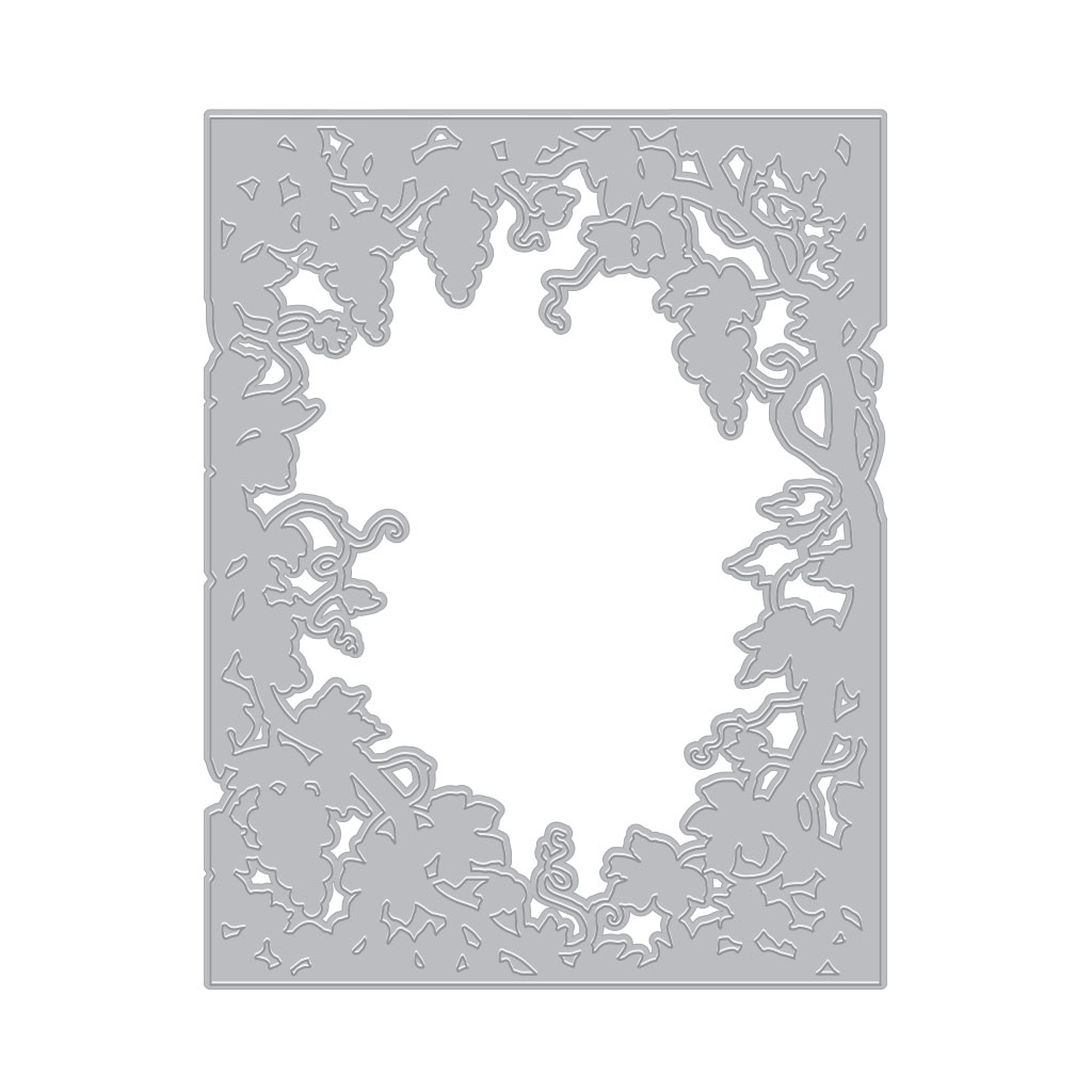 Grapevine Window Fancy Die - Craft Die