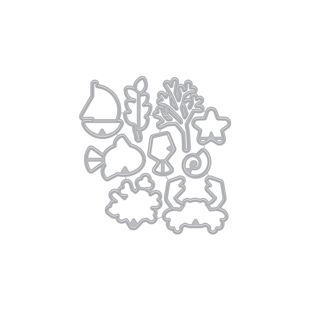 Graphic Reef Frame Cuts - Craft Die