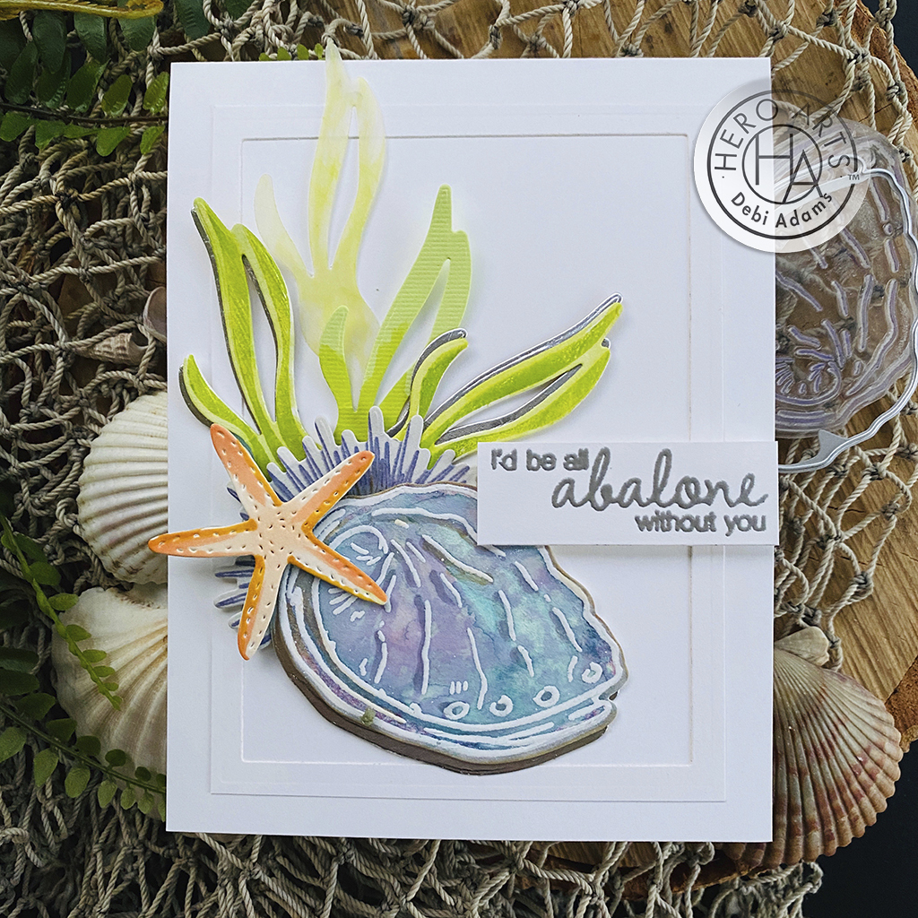 Color Layering Abalone Frame Cuts - Die Set