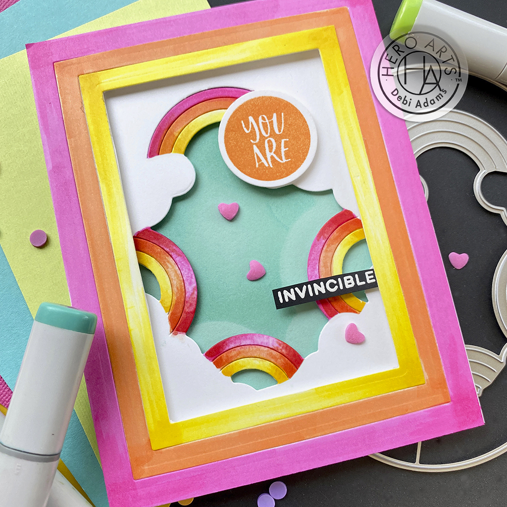 Rainbow Window Fancy Die - Craft Die