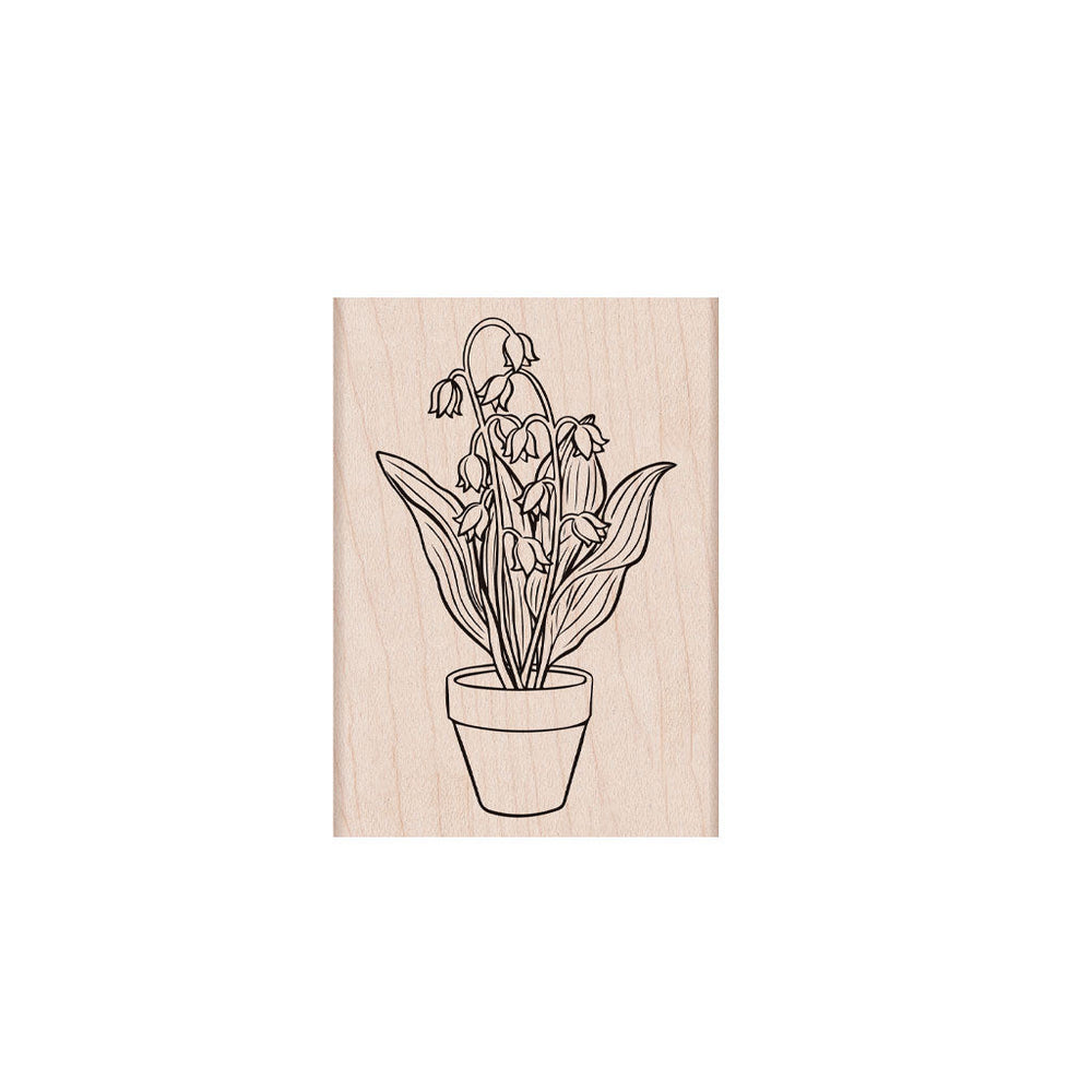 Lily of the Valley - Rubber Stamp