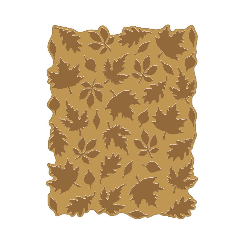 Fall Leaves - Hot Foil Plate 