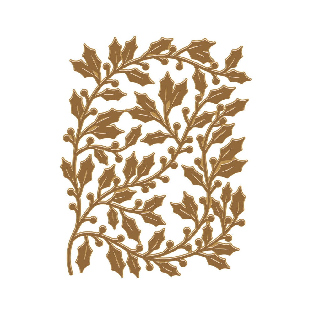 Holly - Hot Foil Plate 