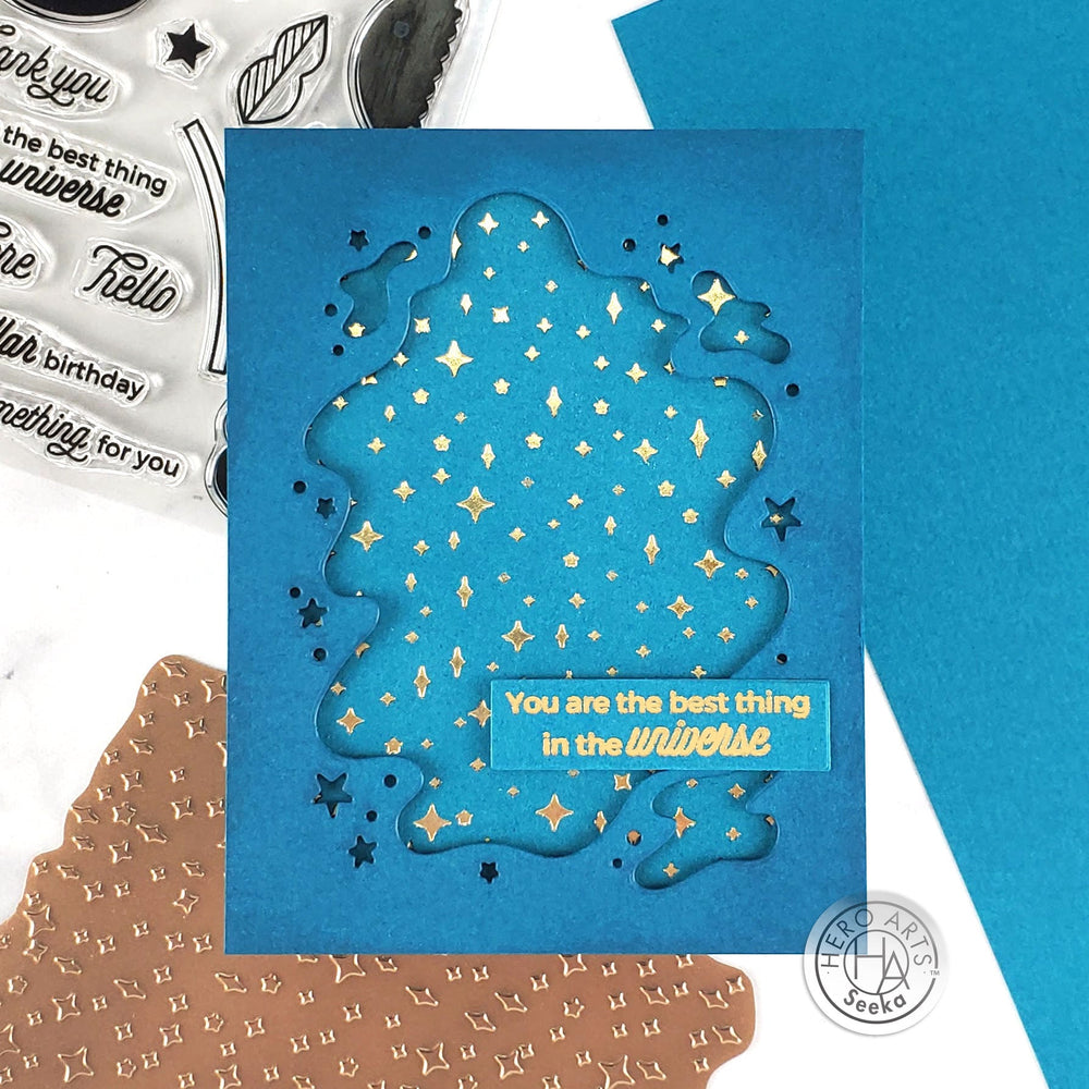 Twinkling Stars - Hot Foil Plate 