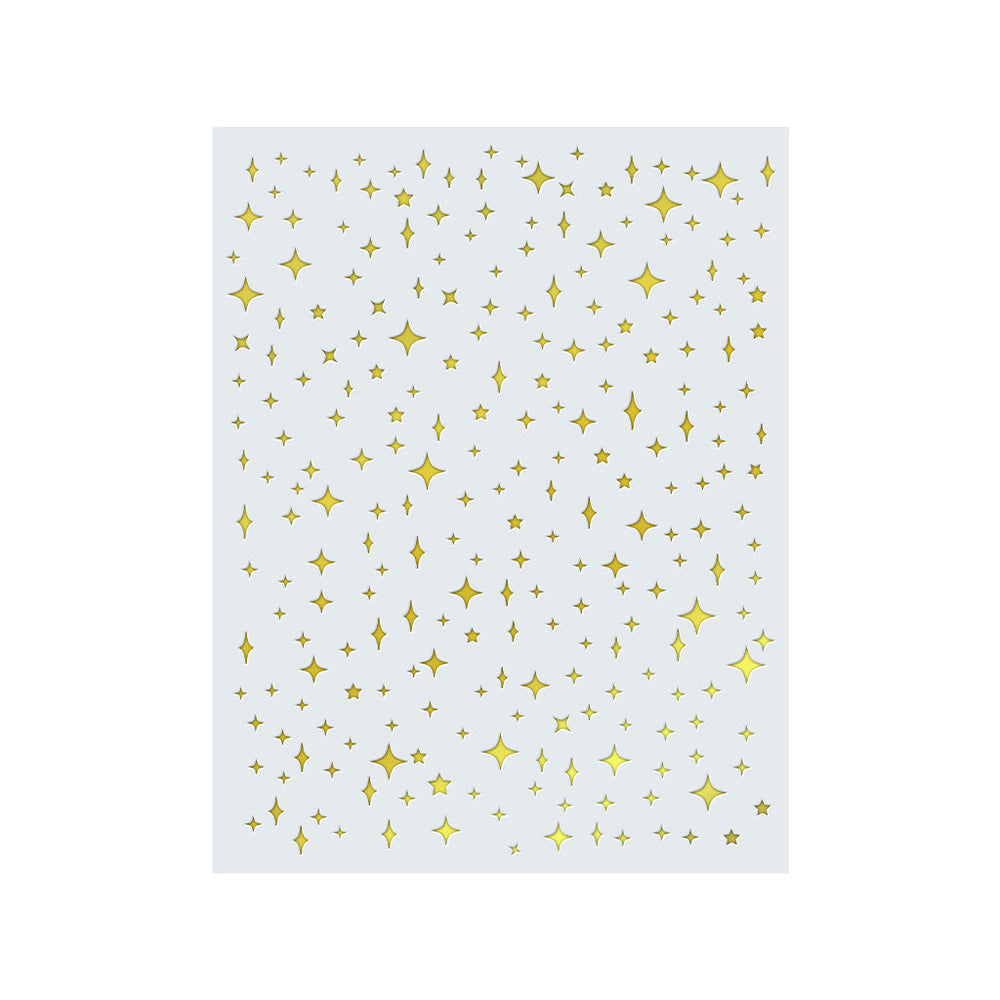 Twinkling Stars - Hot Foil Plate 