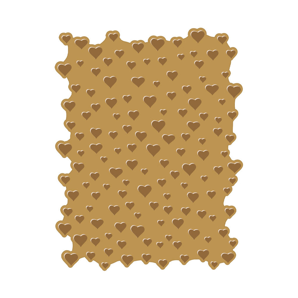 Hearts - Hot Foil Plate