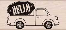 Hello Delivery - Rubber Stamp