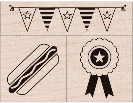 Happy Summer - Rubber Stamp