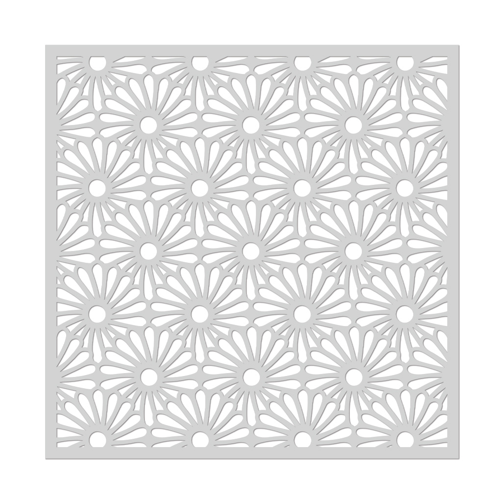 Daisy Mosaic - Stencil