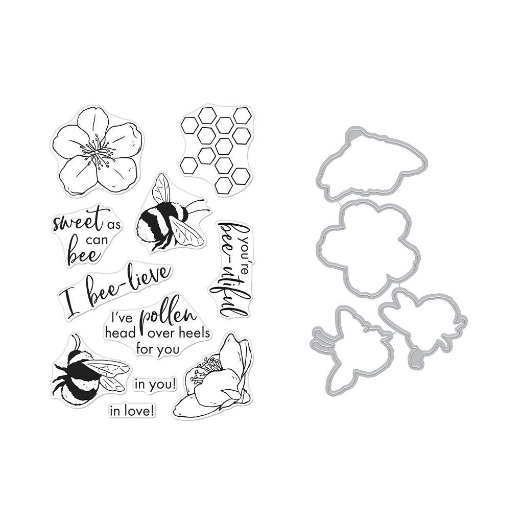 Beelieve Bundle - Clear Stamp and Die Set