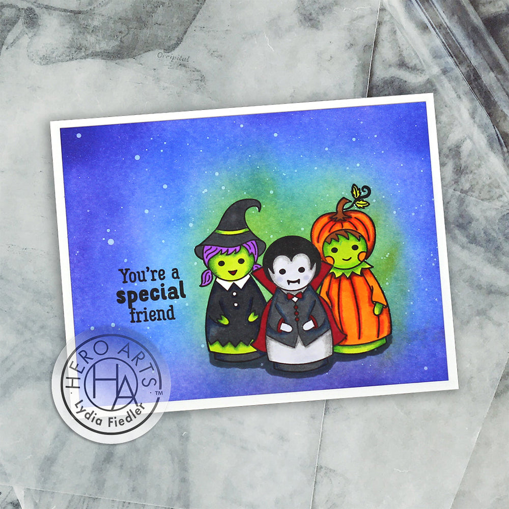 Halloween Peg Dolls Bundle - Stamp And Die