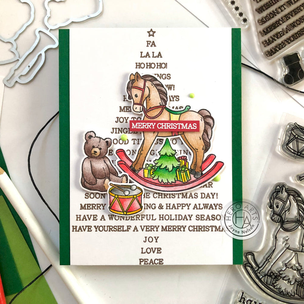 Merry Rockin' Horse Bundle - Stamp And Die