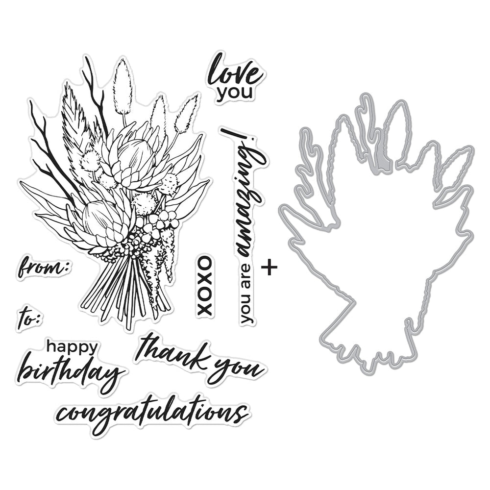 Artichoke Arrangement Bundle - Stamp And Die