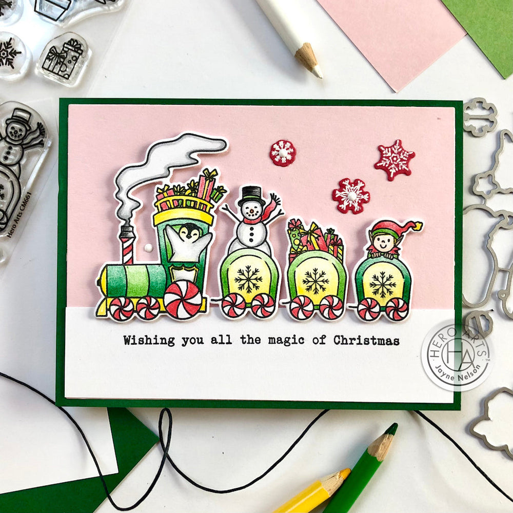 North Pole Express Bundle - Stamp And Die