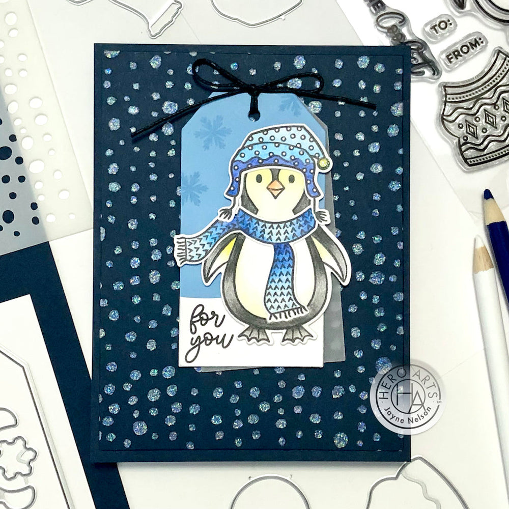 Cozy Penguin Bundle - Stamp And Die