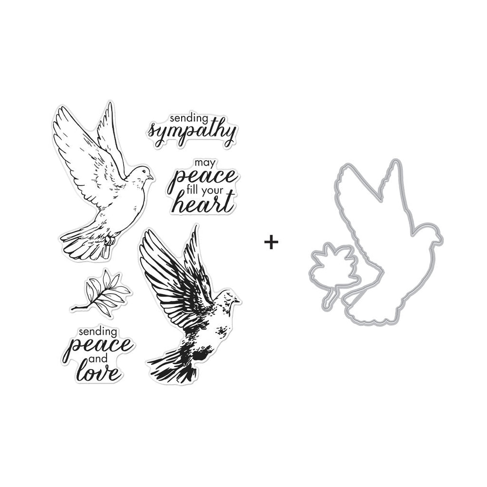 Color Layering Dove Bundle - Stamp And Die