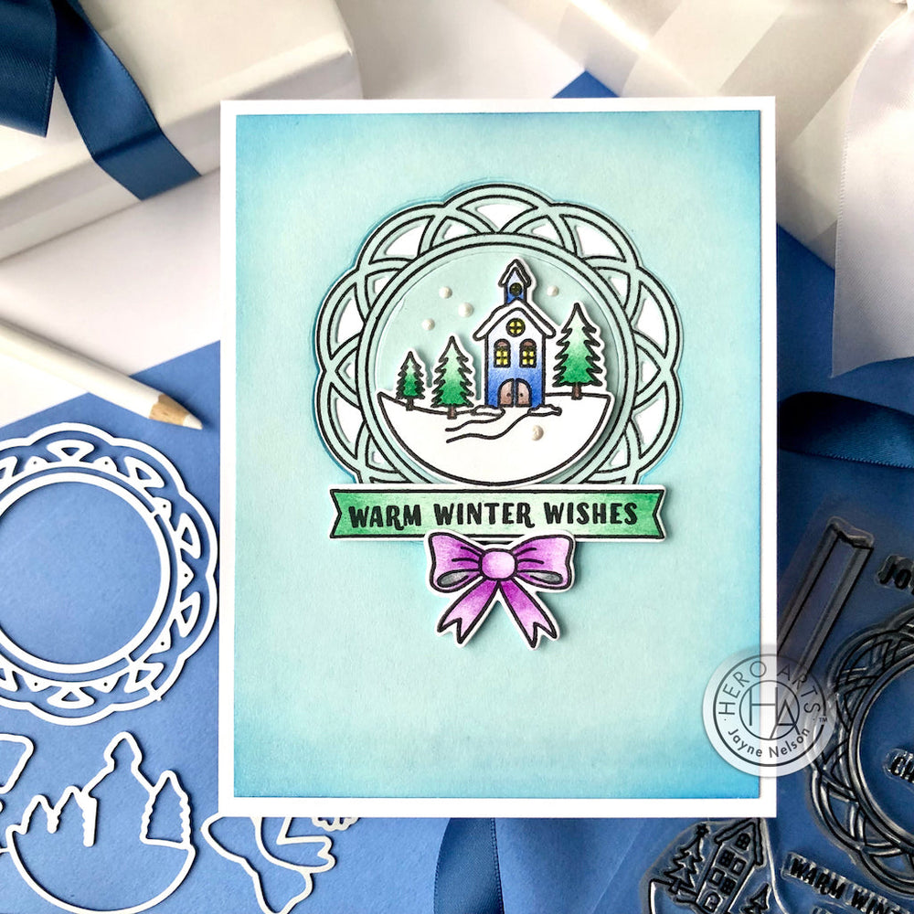 Winter Wishes Bundle - Stamp And Die