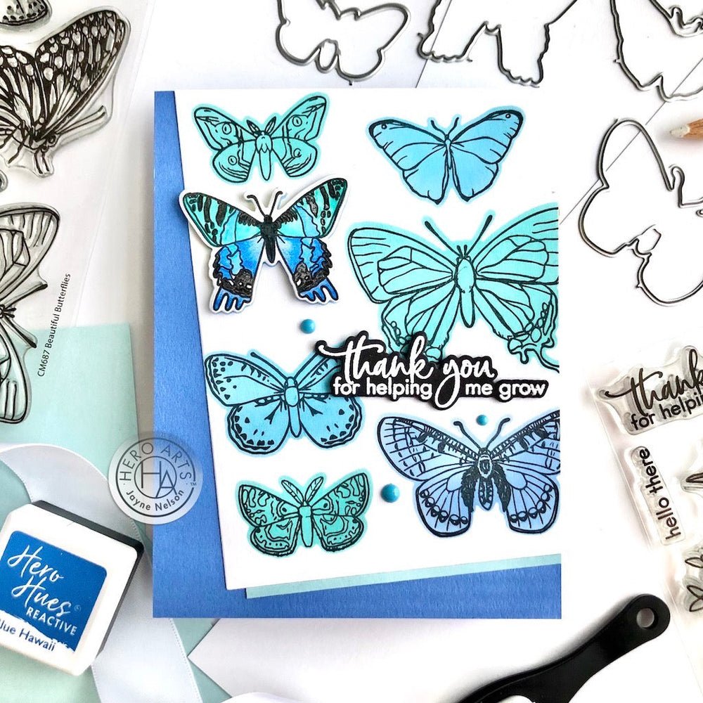 Beautiful Butterflies - Stamp And Die