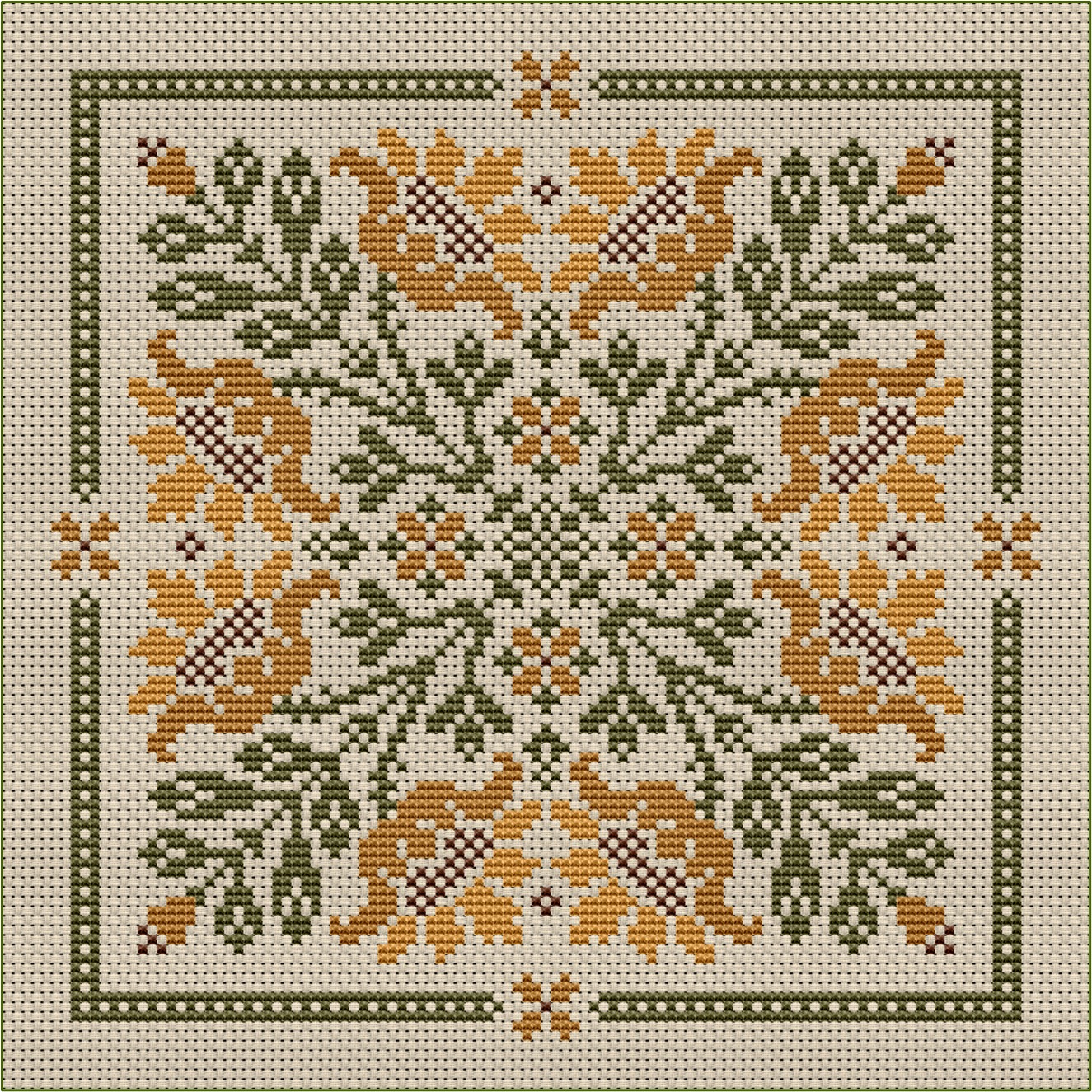 Sunflower Serenade - Cross Stitch Pattern