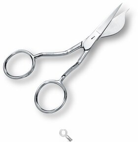 Double Pointed Duckbill Applique Scissors 6"
