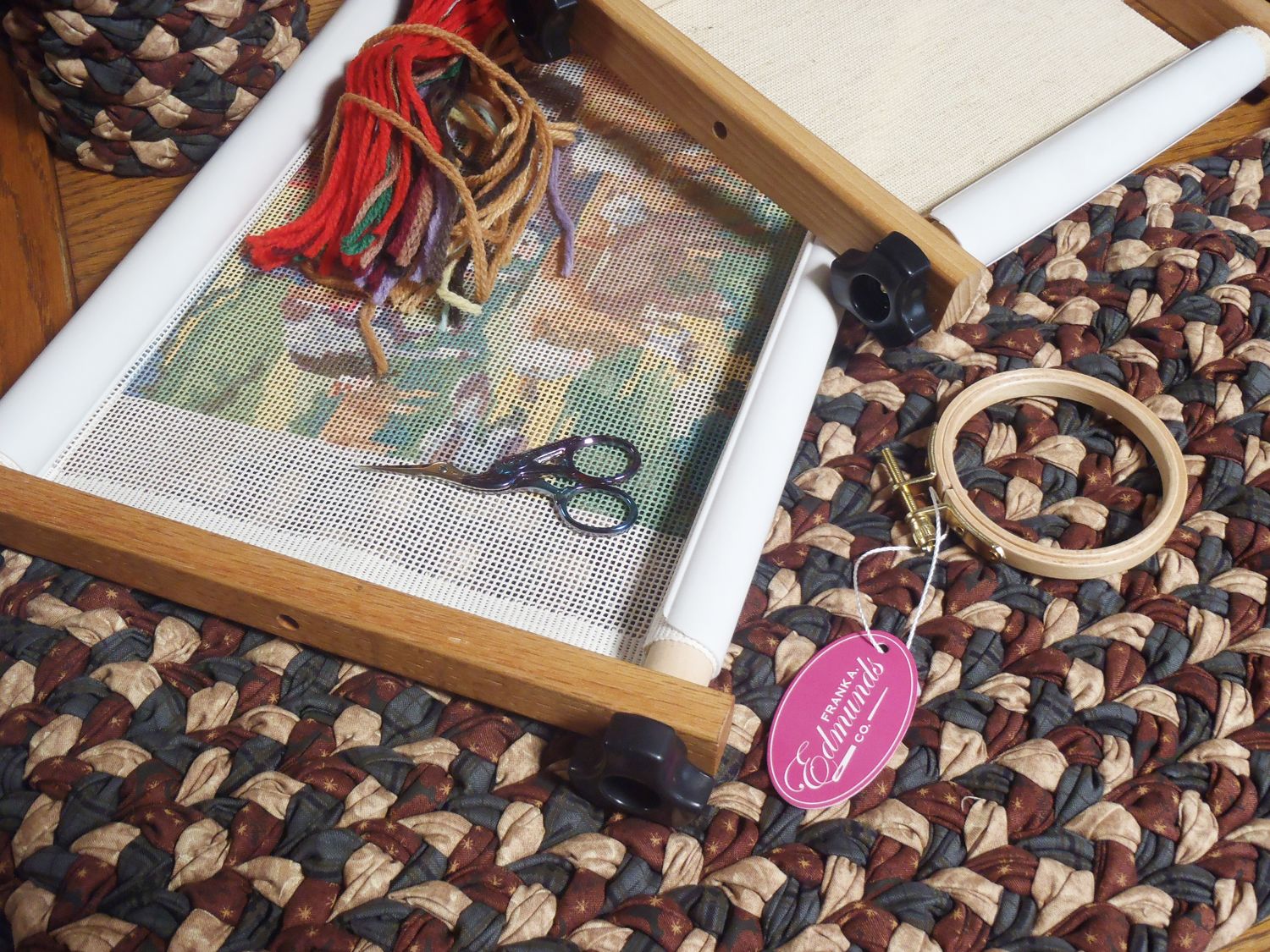 Handi Clamp 8" x 20" Scroll Frame Set