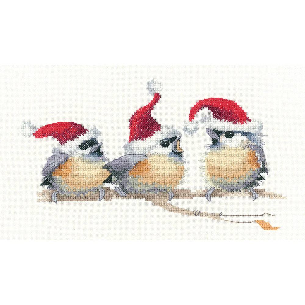 Festive Chicks - Cross Stitch Pattern