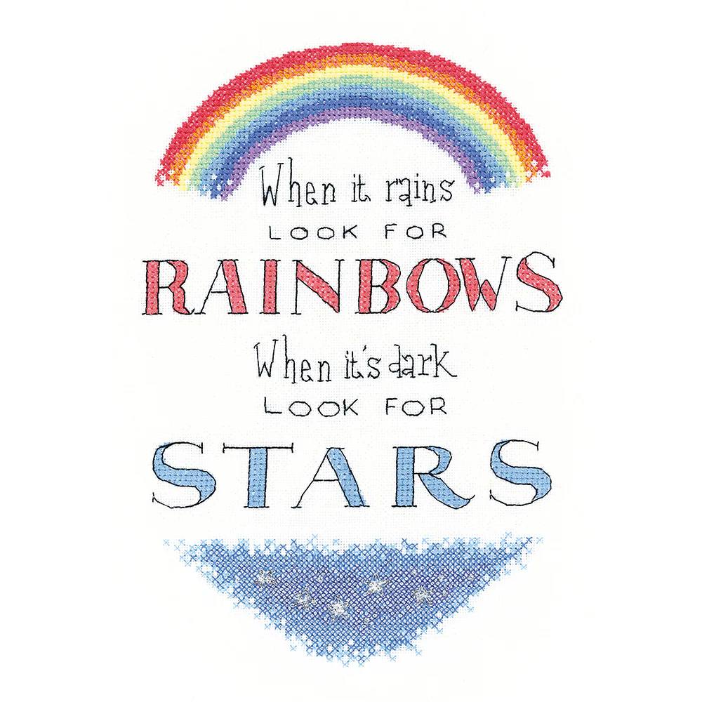 Look For Rainbows - Cross Stitch Pattern