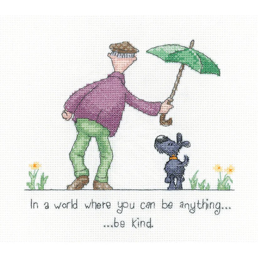 Be Kind - Golden Years - Cross Stitch Pattern