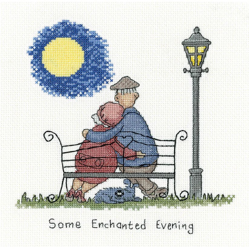 Some Enchanted Evening - Cross Stitch Pattern