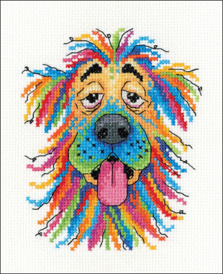 Dog Tired Party Animals - Cross Stitch Pattern