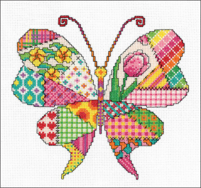 Cat Patchwork - Cross Stitch Pattern