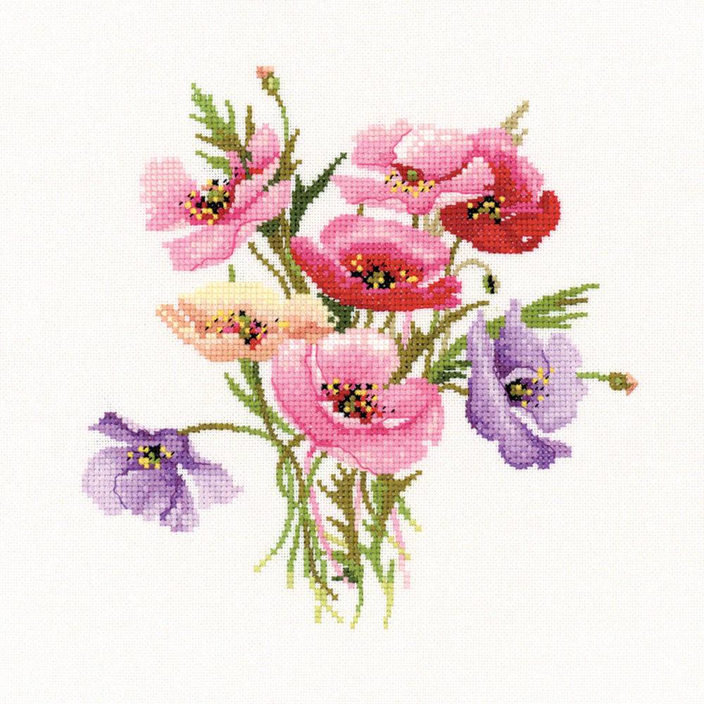 Poppy Posy - Cross Stitch Pattern