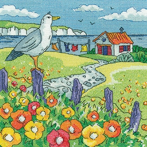 Poppy Shore (Aida) - Cross Stitch Kit