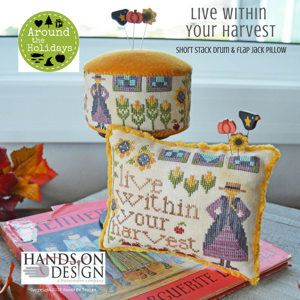 Live Within Your Harvest - Cross Stitch Pattern