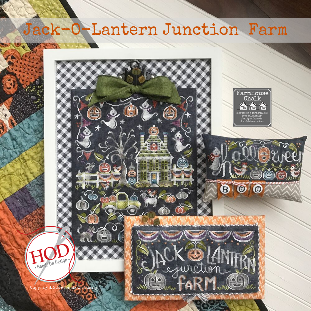 Jack-O-Lantern Junction Farm - Cross Stitch Pattern