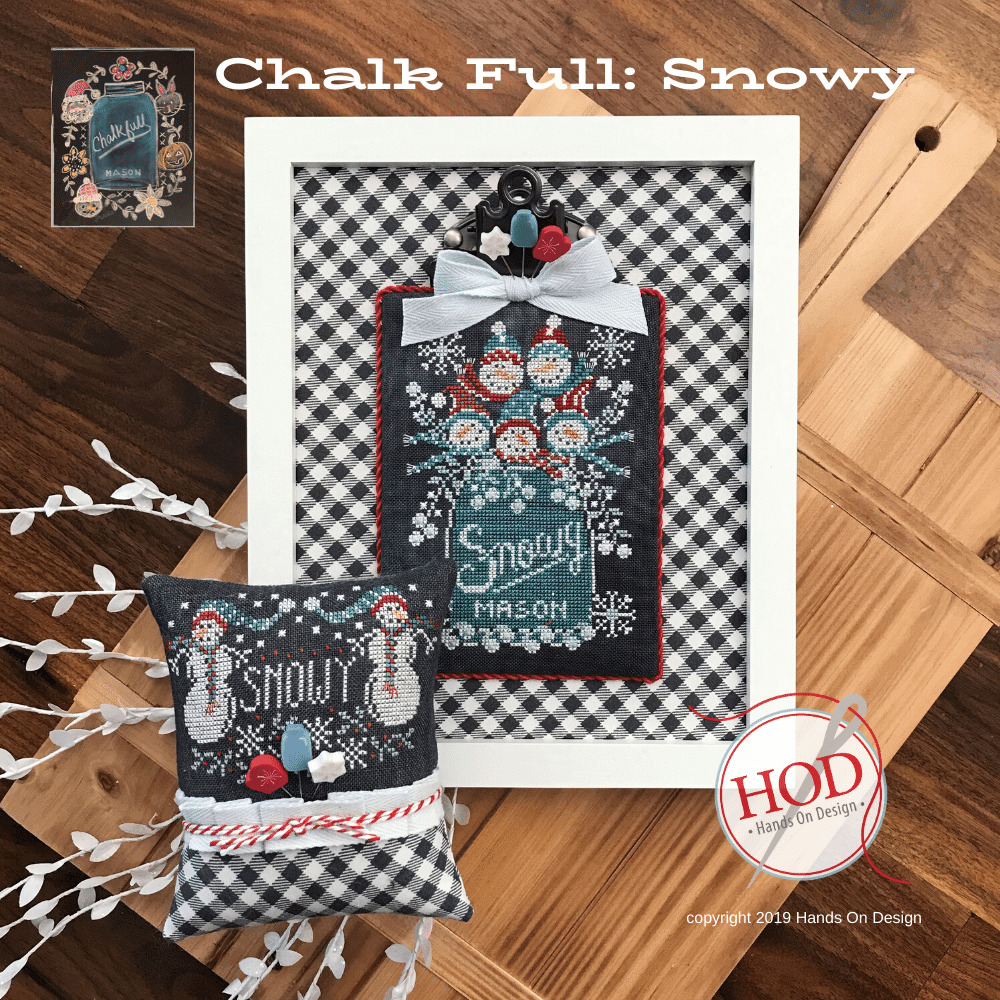 Snowy - Chalk Full - Cross Stitch Pattern