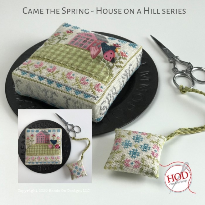 Came the Spring - House on a Hill - Cross Stitch Pattern