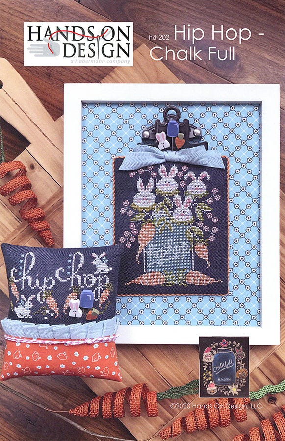 Hip Hop - Chalk Full - Cross Stitch Pattern