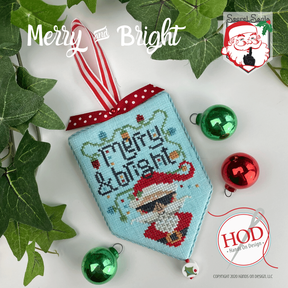 Merry & Bright - Cross Stitch Pattern