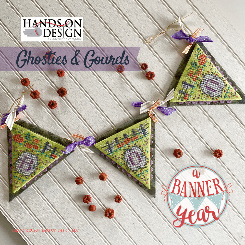 Ghosties and Gourds - Cross Stitch Pattern