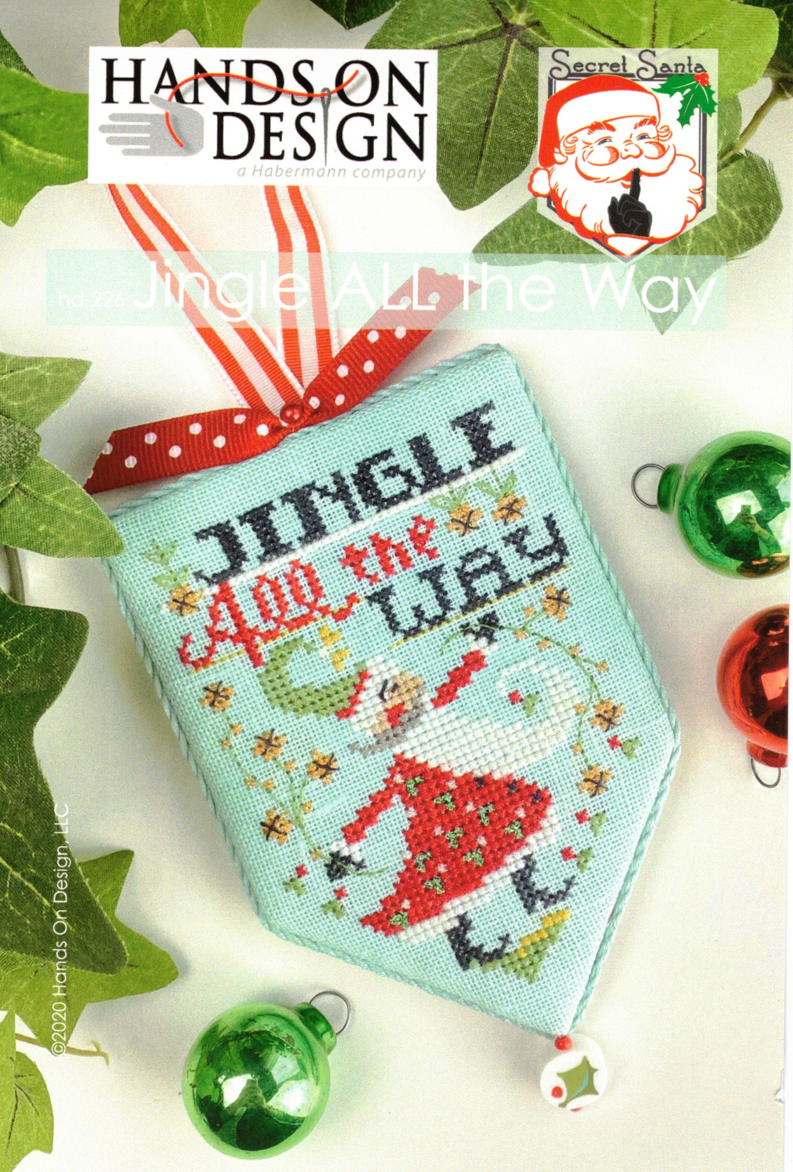 Jingle All the Way - Secret Santa - Cross Stitch Pattern