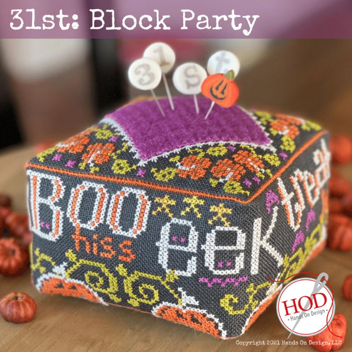31st - Block Party - Cross Stitch Pattern