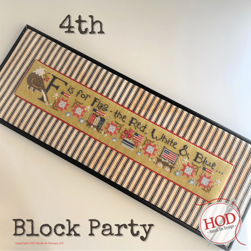 4th Block Party - Cross Stitch Pattern
