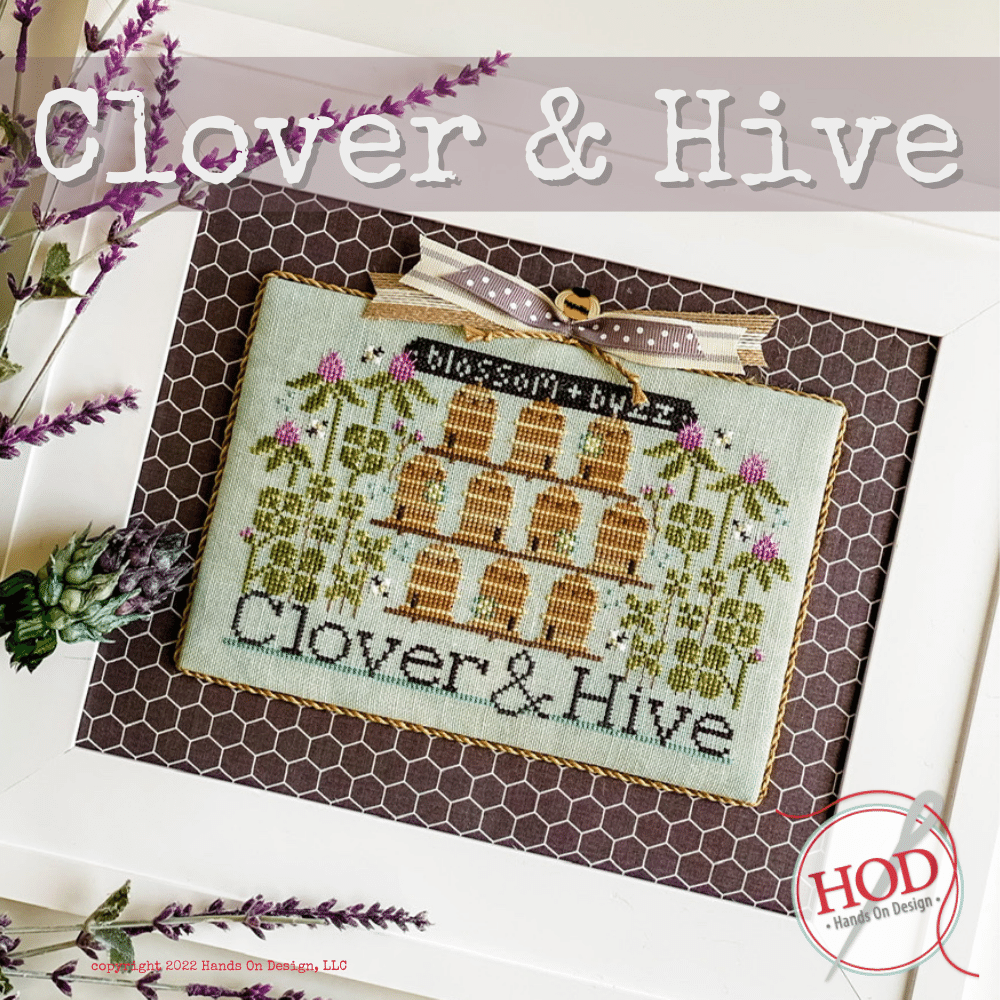 Clover And Hive - Cross Stitch Pattern