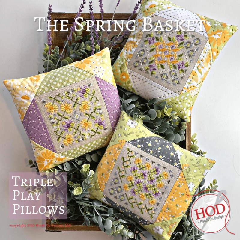 The Spring Basket - Cross Stitch Pattern