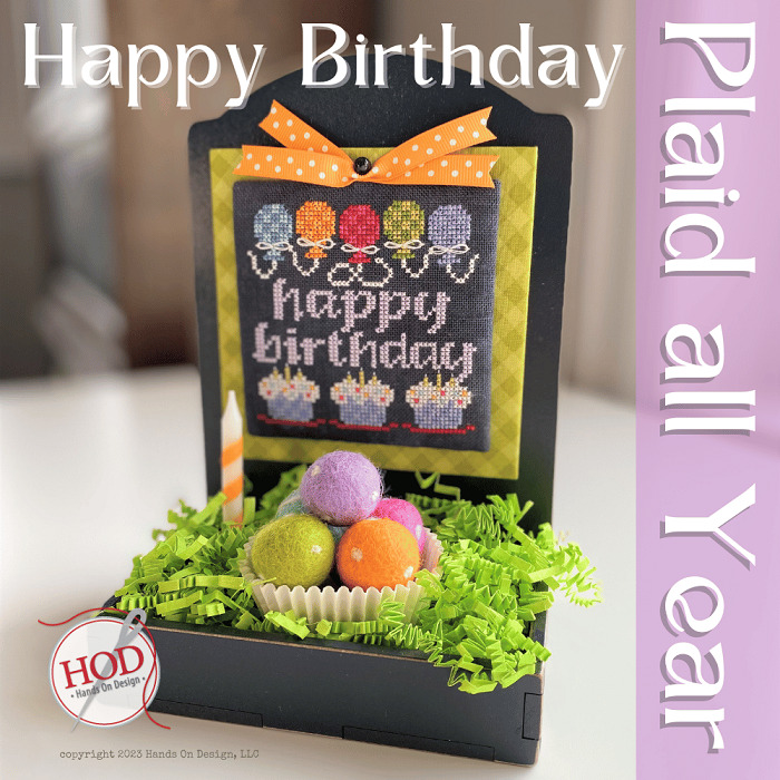 Happy Birthday - Cross Stitch Pattern